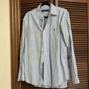 Ralph Lauren Blue checkered shirt